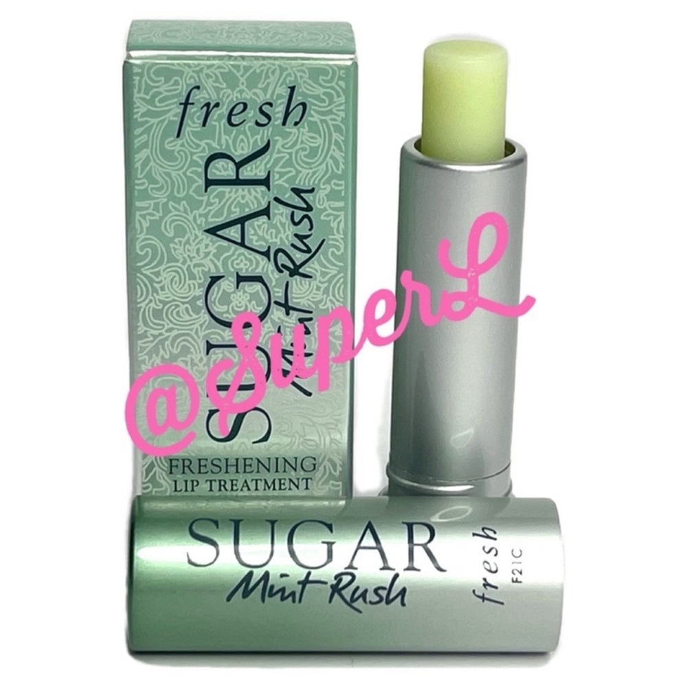 2/$20 NEW Fresh Sugar Mint Rush Lip Treatment Balm Primer Lipstick